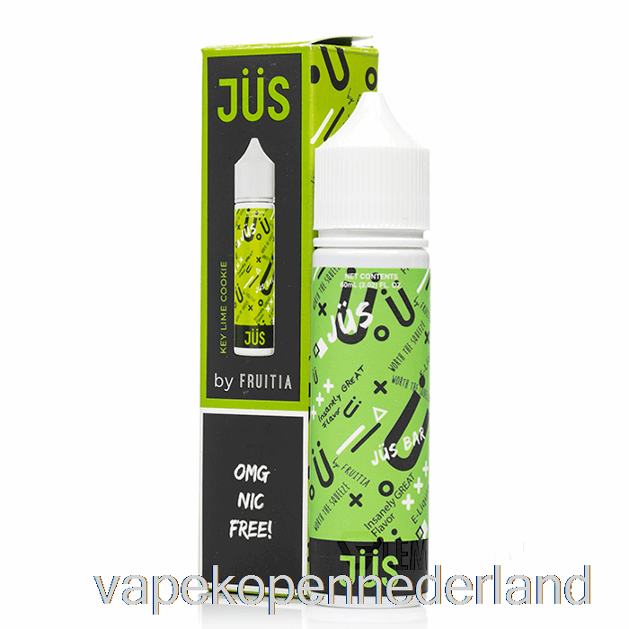 Vape Nederland Key Lime Cookie - Jus E-liquid - 60ml 3mg